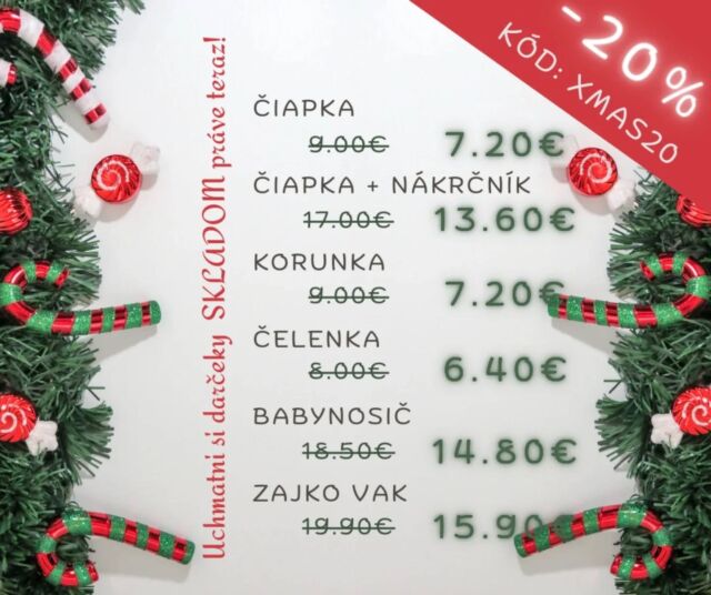 Ušetriť pred Vianocami? S Little Heart je to jednoduchá úloha 🤩  👉 www.littleheart.eu/skladovky